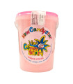 Algodon de azucar fresa 50 g (6 ud) New Candy Star