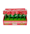 Rosas de caramelo 45 g (18 ud) Sidral