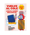 Lote Chupa Chups ( Rueda 200u/ gratis 17 melody pops y mochila.